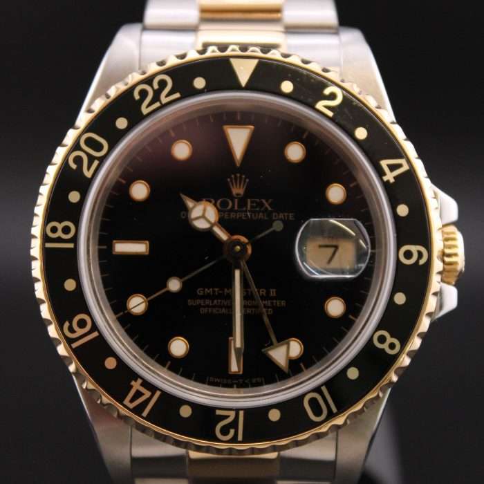 Gmt master II (acciaio e oro)